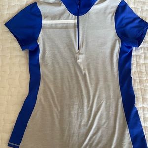 Cutter&Buck ANNIKA golf shirt, blue with shiny back